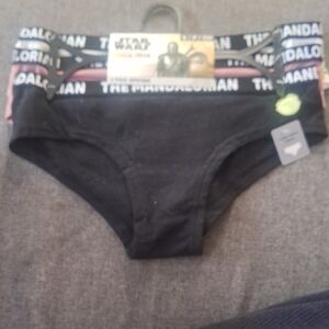 Star Wars Black Bikini Briefs with Branded Waistband